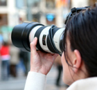 Blick durch’s Teleobjektiv Blick durch’s Teleobjektiv